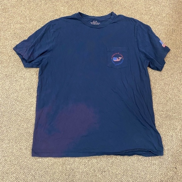 USA Vineyard Vines Whale T-Shirt - Picture 1 of 8